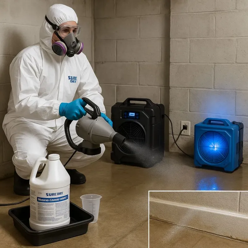 Sanitization and Odor Removal process in Mercer County, PA