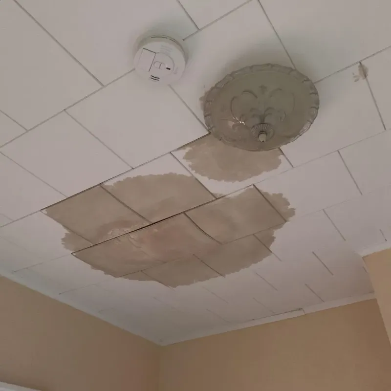 Ceiling Water Damage Repair in Mercer County, PA